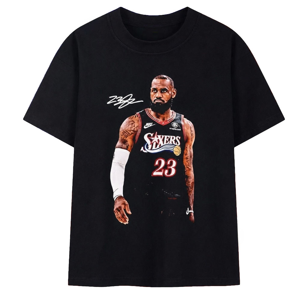 Lebron James Philadelphia 76ers The Final Act Shirt Lebron James Merch Basketball Fan Gifts