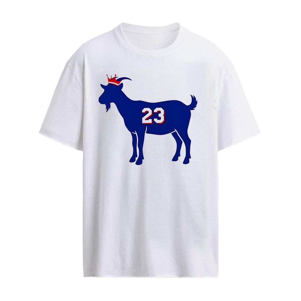 LeGOAT Lebron James Philadelphia 76ers NBA shirt