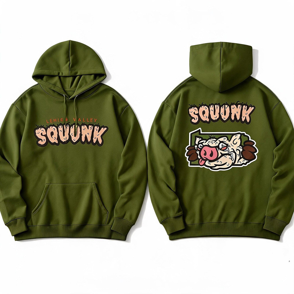 Lehigh Valley IronPigs X Lehigh Valley Squonk 2026 Night Hoodie IronPigs Merch Gift For Fans