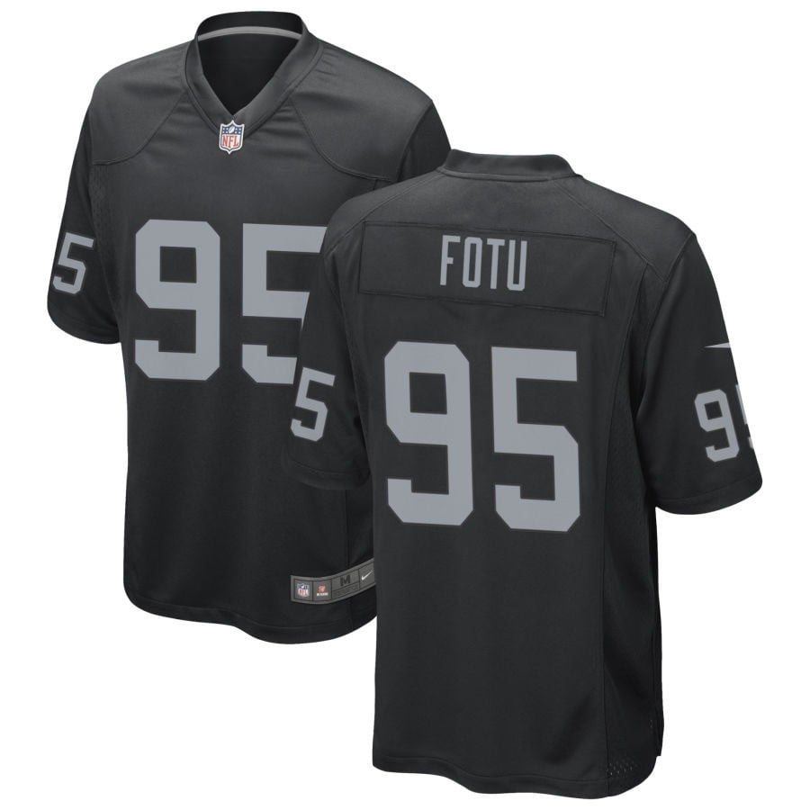 Leki Fotu Las Vegas Raiders 2025 Game Jersey - Black