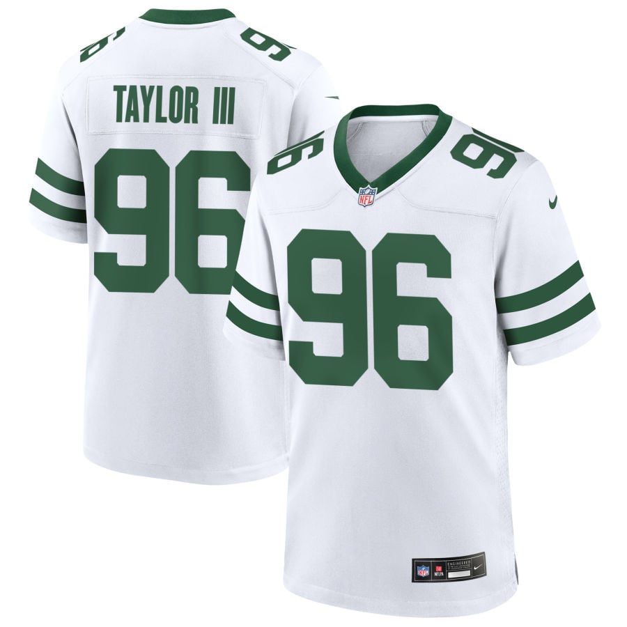 Leonard Taylor II New York Jets 2025 Game Jersey - Legacy White