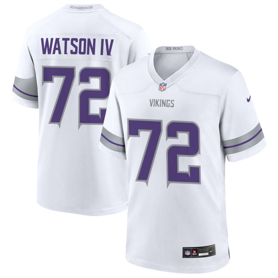 Leroy Watson IV Minnesota Vikings 2025 Alternate Game Jersey - White