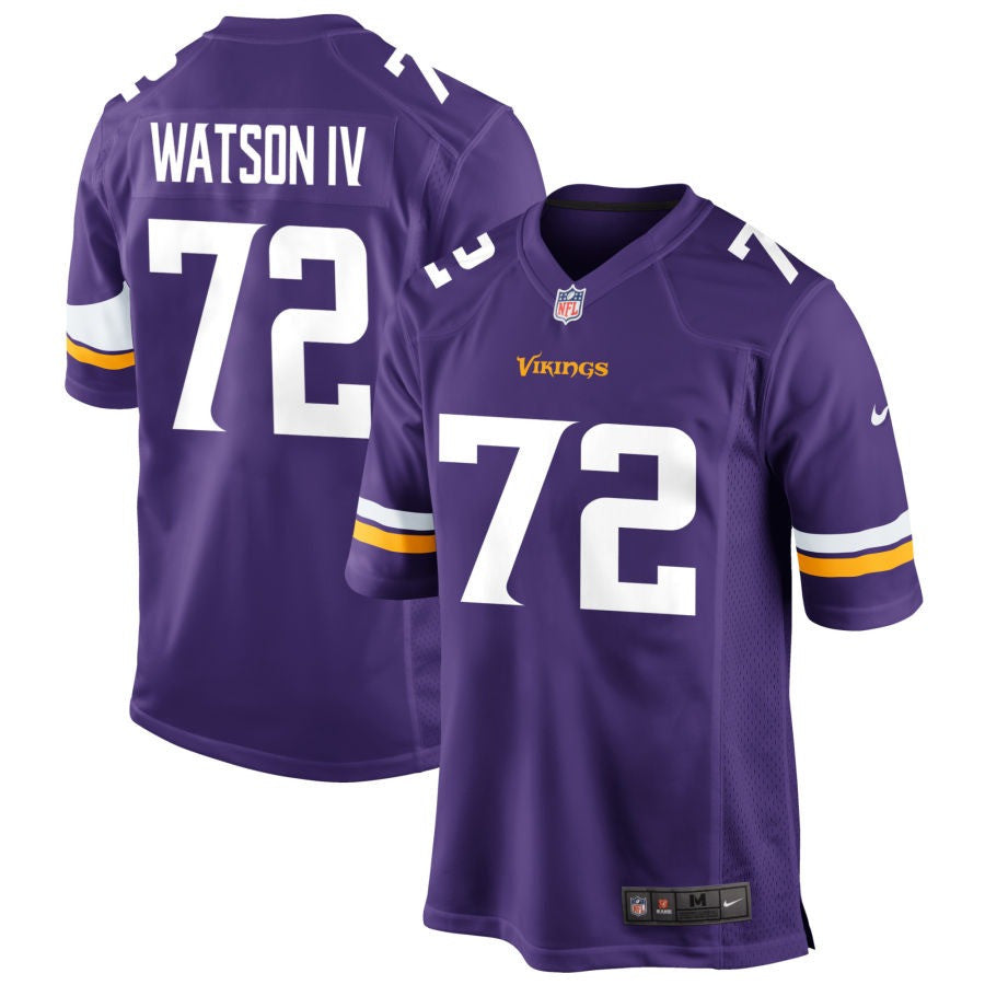 Leroy Watson IV Minnesota Vikings 2025 Game Jersey - Purple