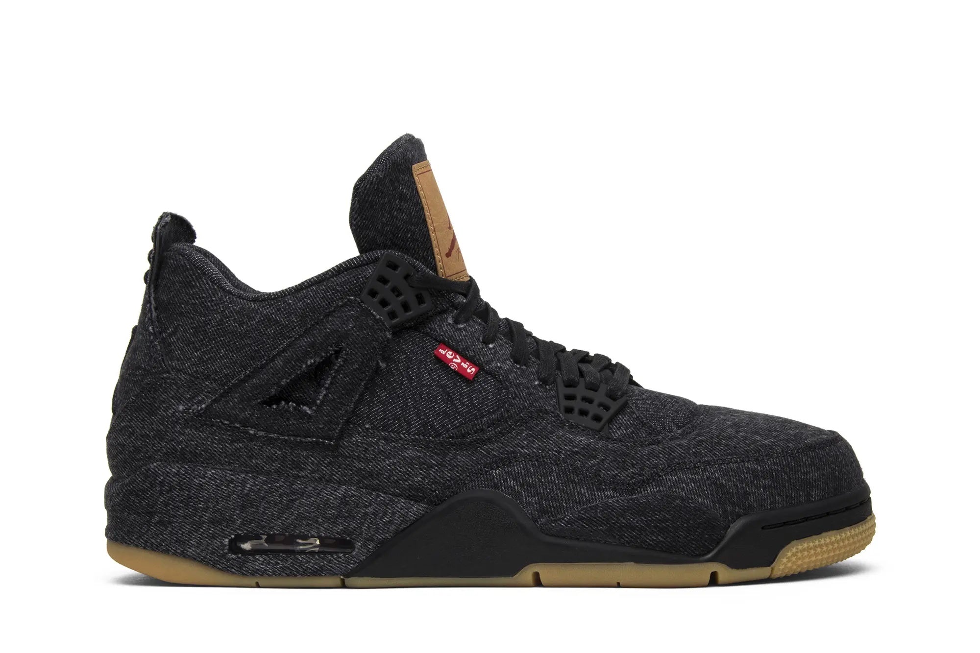 Levi's x Jordan 4 Retro 'Black Denim' - Image 2
