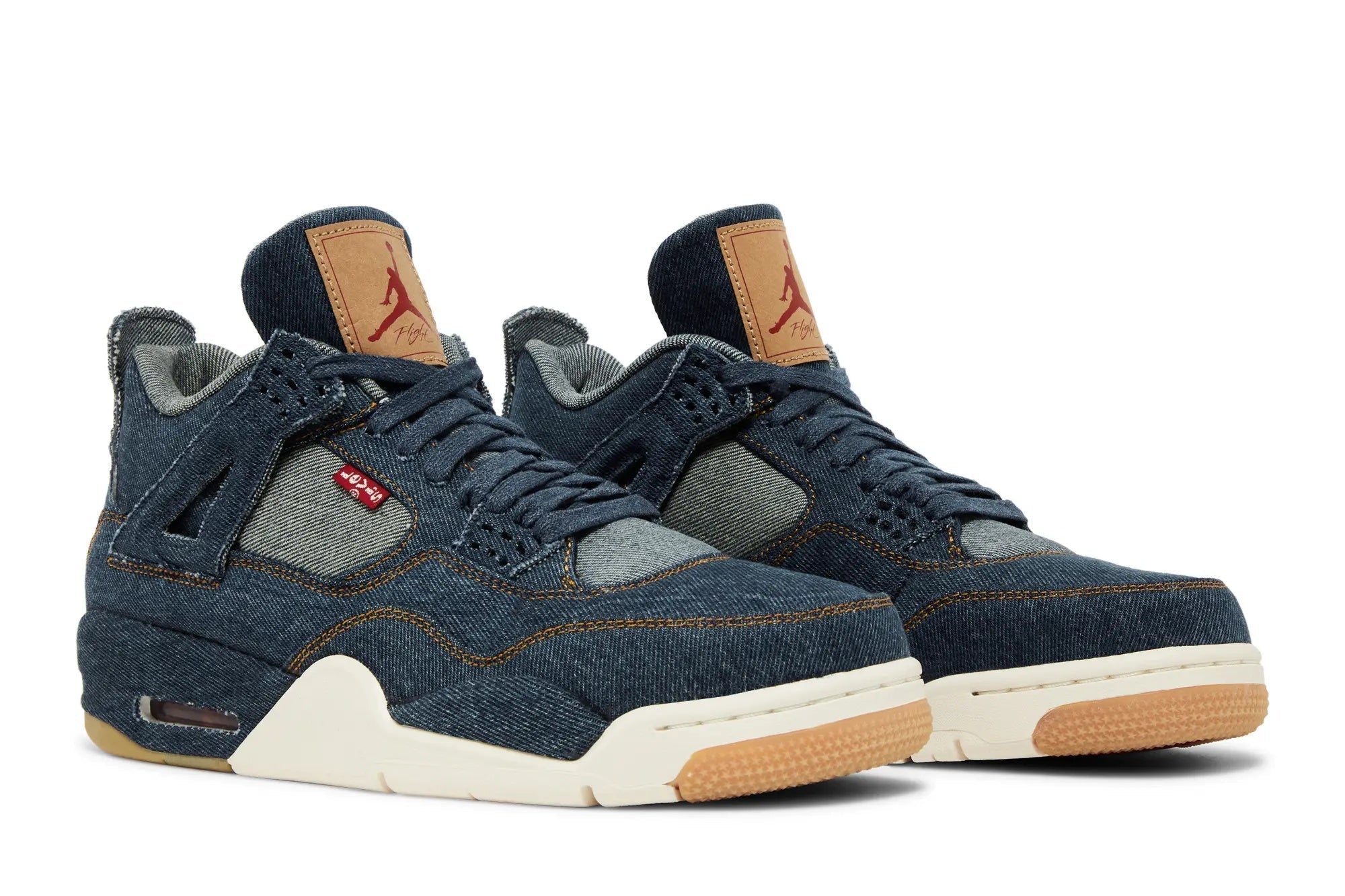 Levi's x Jordan 4 Retro 'Denim' - Image 3