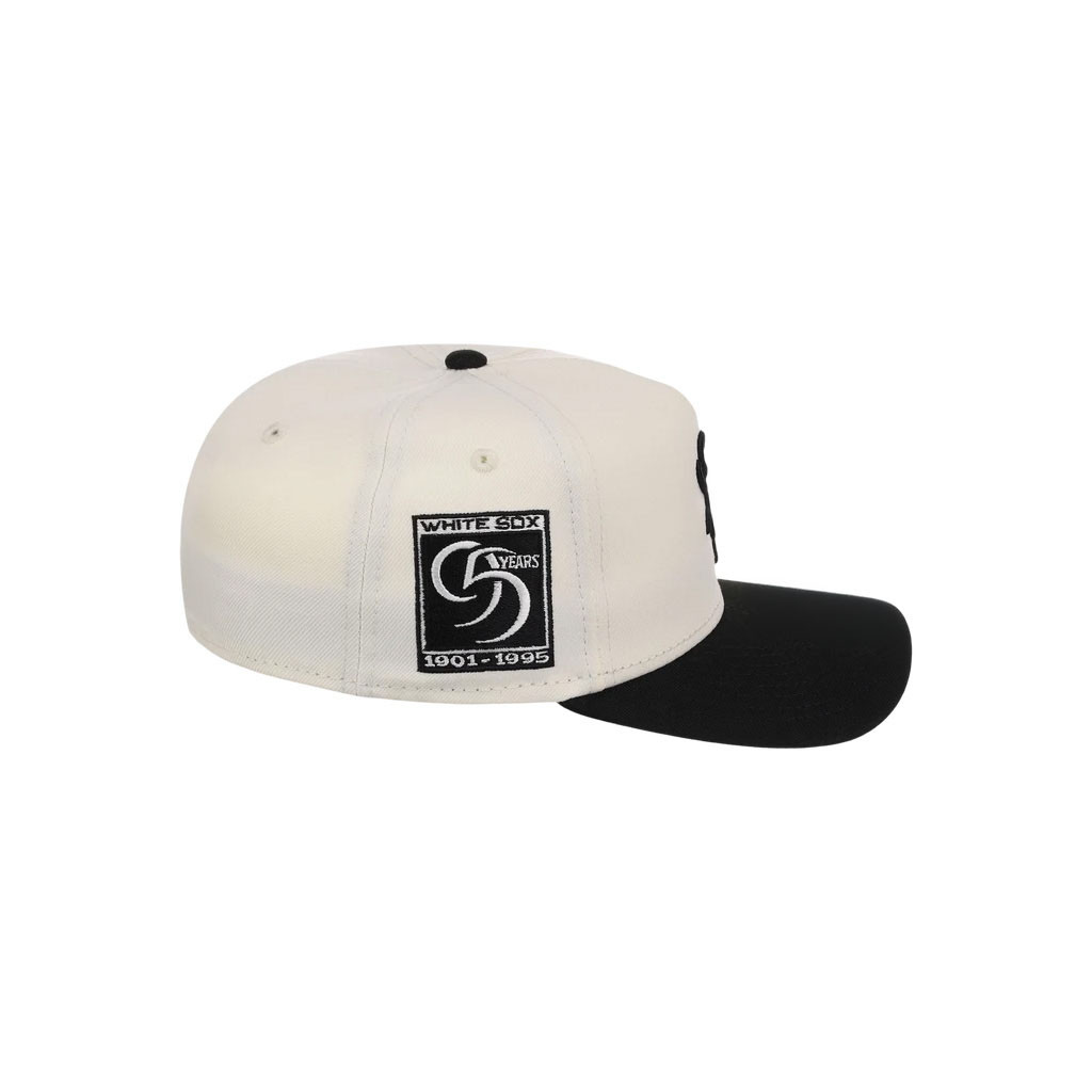 Lids Hat Drop Merch Chicago White Sox Heritage Chrome Hat Embroidered Best Gifts For Him - Image 2