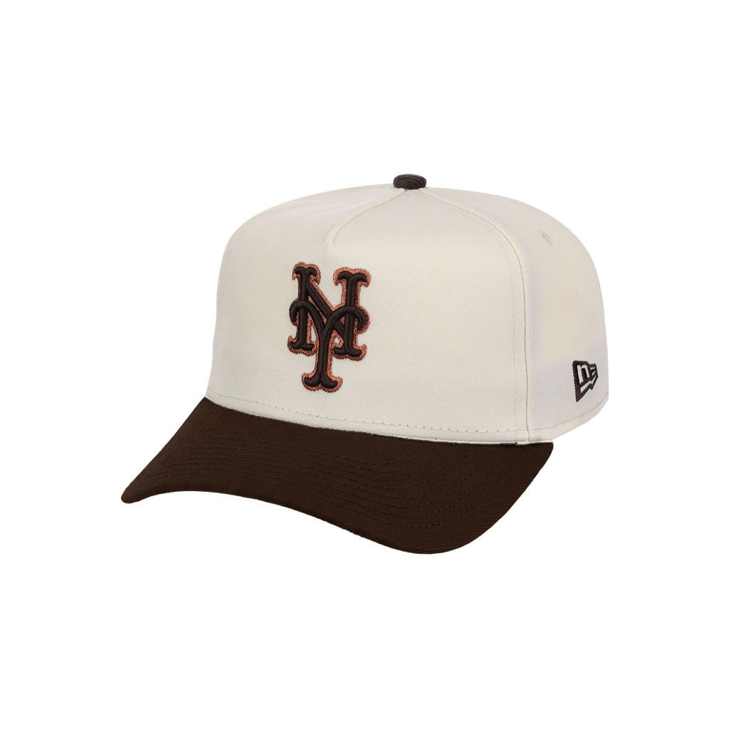 Lids Hat Drop Merch New York Mets Chrome Walnut Hat Embroidered Gift Ideas For Fans