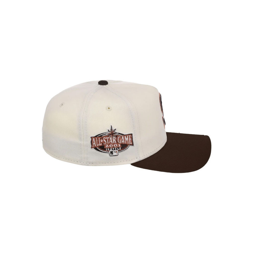 Lids Hat Drop Merch Seattle Mariners Chrome Walnut Hat Embroidered Gifts For Boyfriend - Image 2