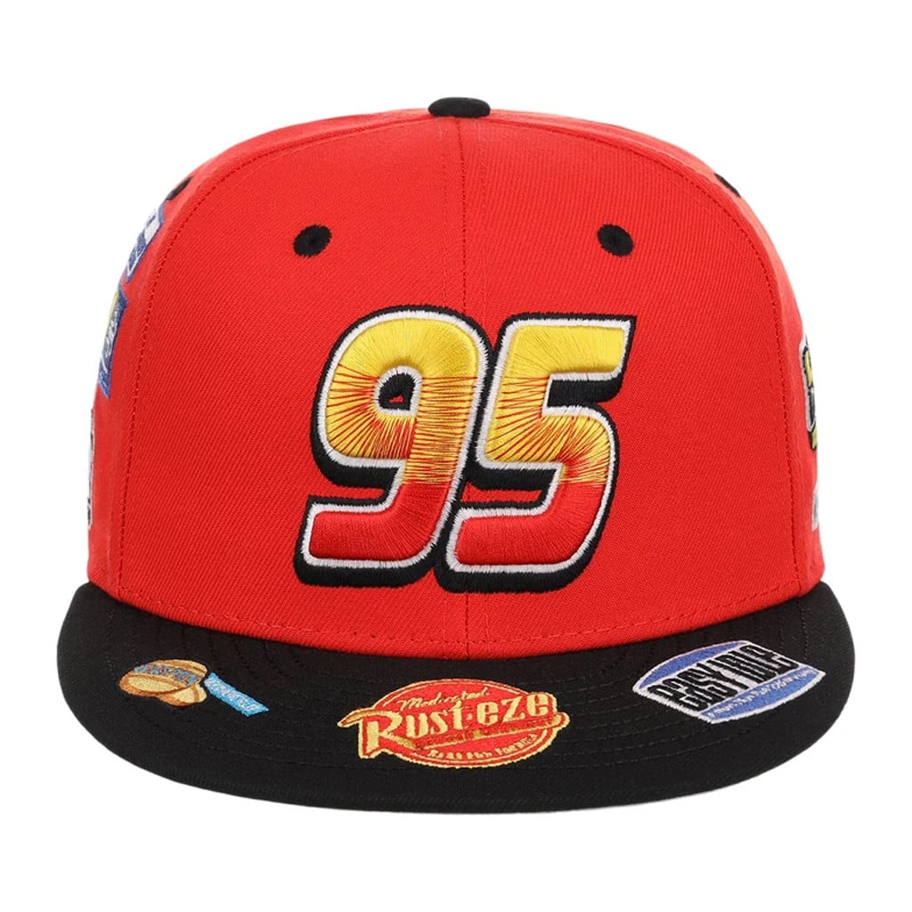 Lids Hat Drop The Cars 20th Anniversary Collection Merch McQueen Snapback Hat 95 Cap Best Gifts