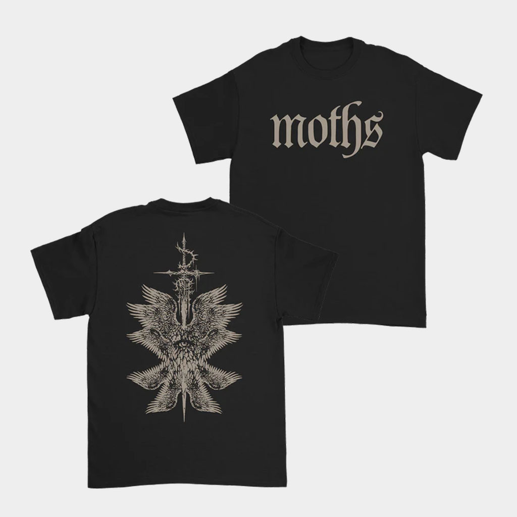 Like Moths To Flames Merch 2026 Angel Wings T-Shirt Gifts For Music Fans