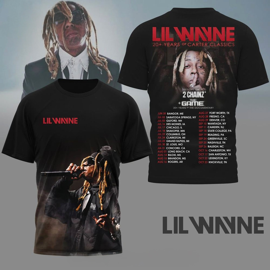 Lil Wayne 20 Years Of The Documentary T-Shirt 2026 Lil Wayne Merch Gifts For Rap Fans