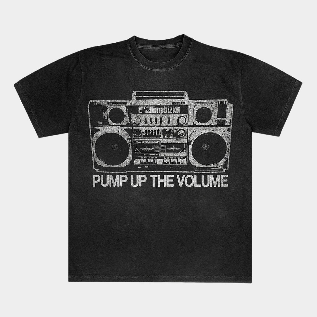 Limp Bizkit Merch 2026 Limp Bizkit Boombox T-Shirt Pump Up The Volume Shirt Music Lover Gifts