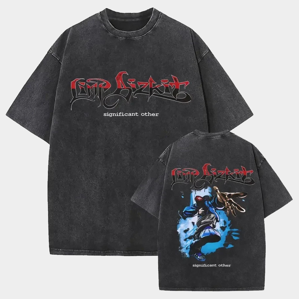 Limp Bizkit Merch 2026 Limp Bizkit Significant Other Wash T-Shirt Best Gifts For Music Lovers