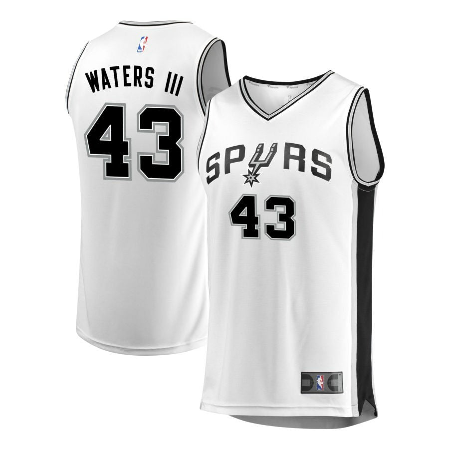 Lindy Waters III San Antonio Spurs 2025 Association Edition Fast Break Jersey - White