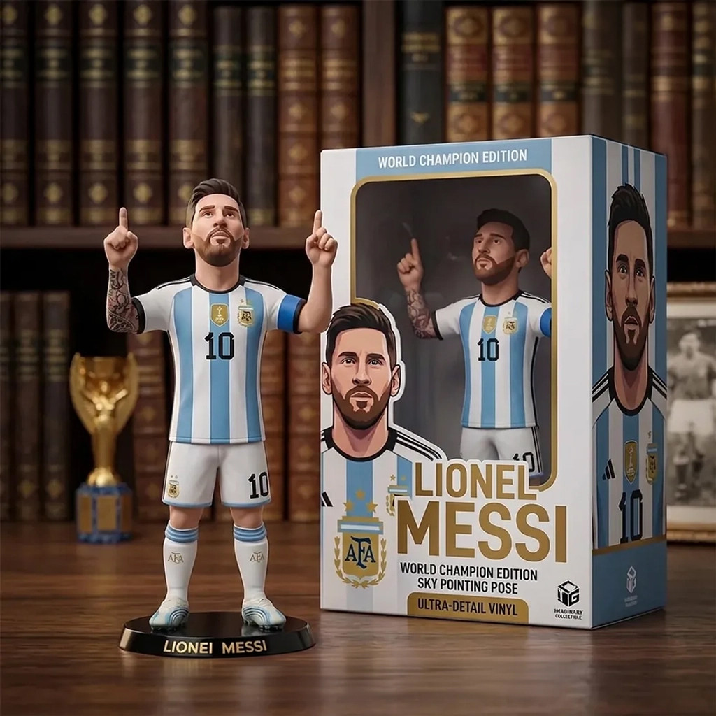 Lionel Messi Argentina World Champion Funko Pop #10 Lionel Messi Merch Gift For Football Fans