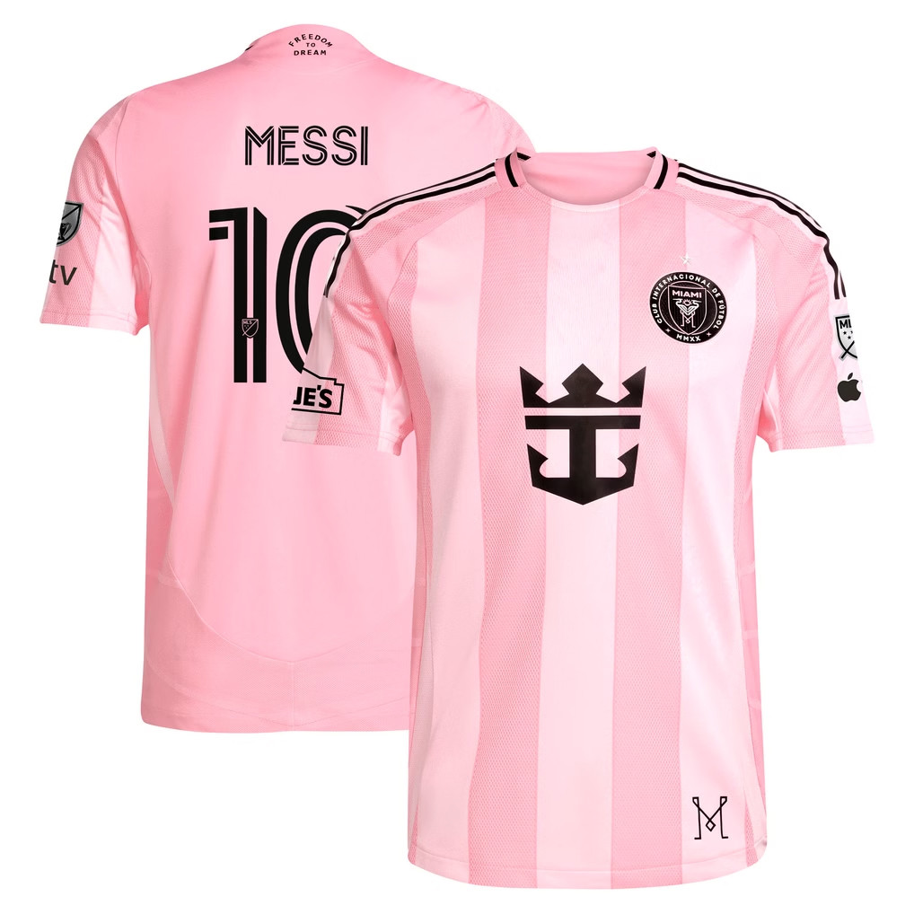Lionel Messi Jersey Shirt 2025 Euforia On-Field Jersey Pink Inter Miami CF Merch Gift For Fans