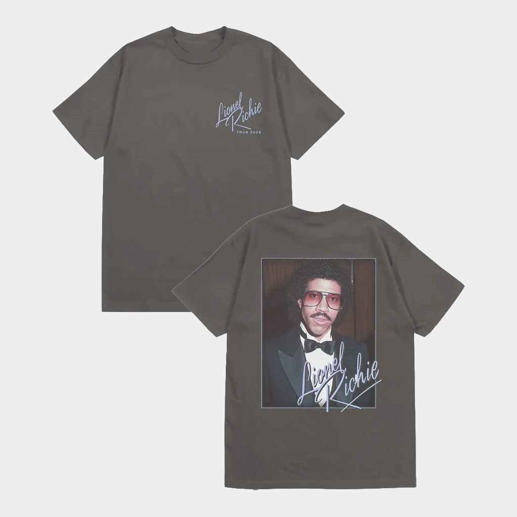 Lionel Richie Merch 2026 Portrait T-Shirt Lionel Richie Tour Shirt Present For Music Lover