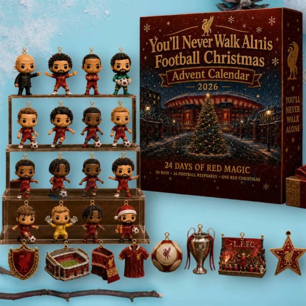 Liverpool You'll Never Walk Alone Football Christmas Advent Calendar Liverpool FC Merch 2026 - Image 2