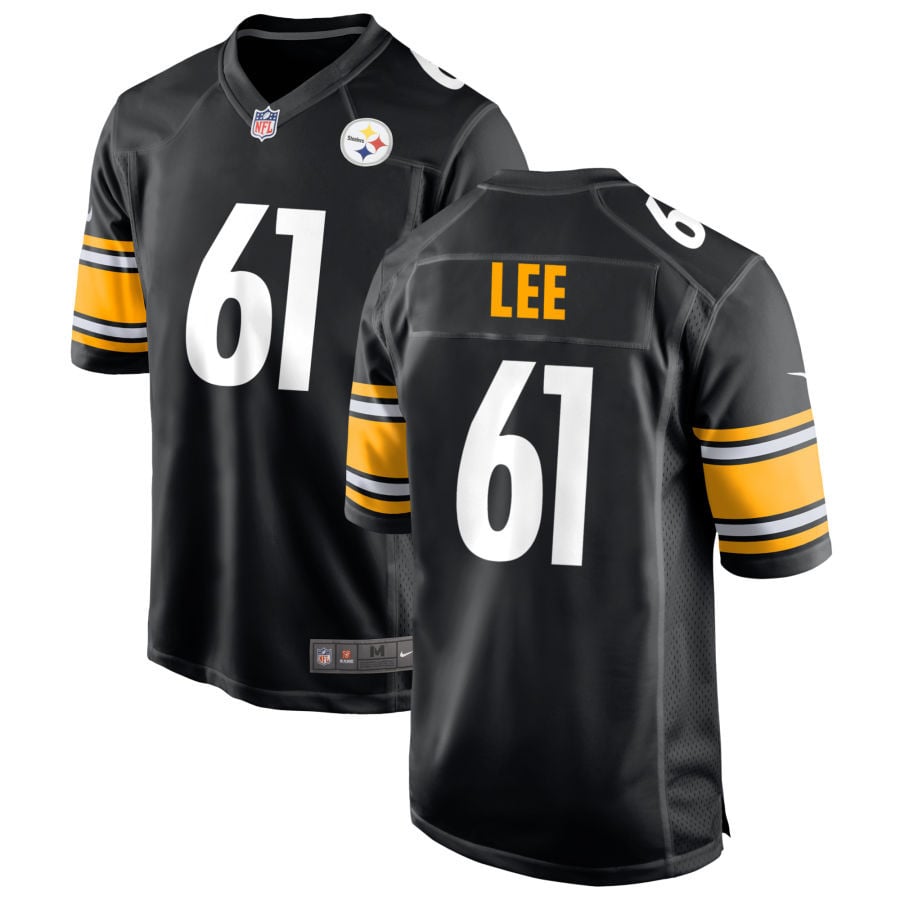 Logan Lee Pittsburgh Steelers 2025 Game Jersey - Black