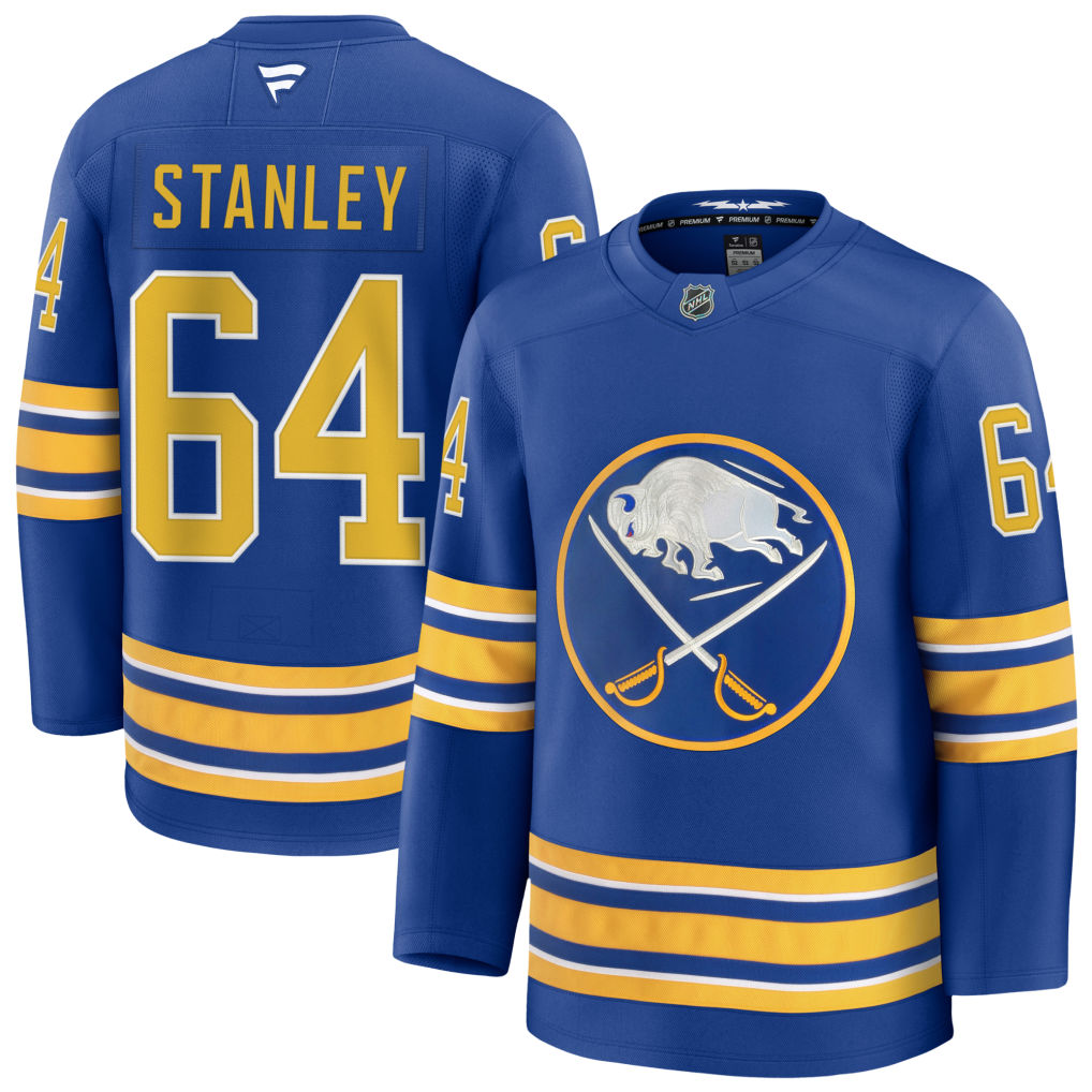 Logan Stanley Buffalo Sabres 2026 Home Premium Jersey - Royal