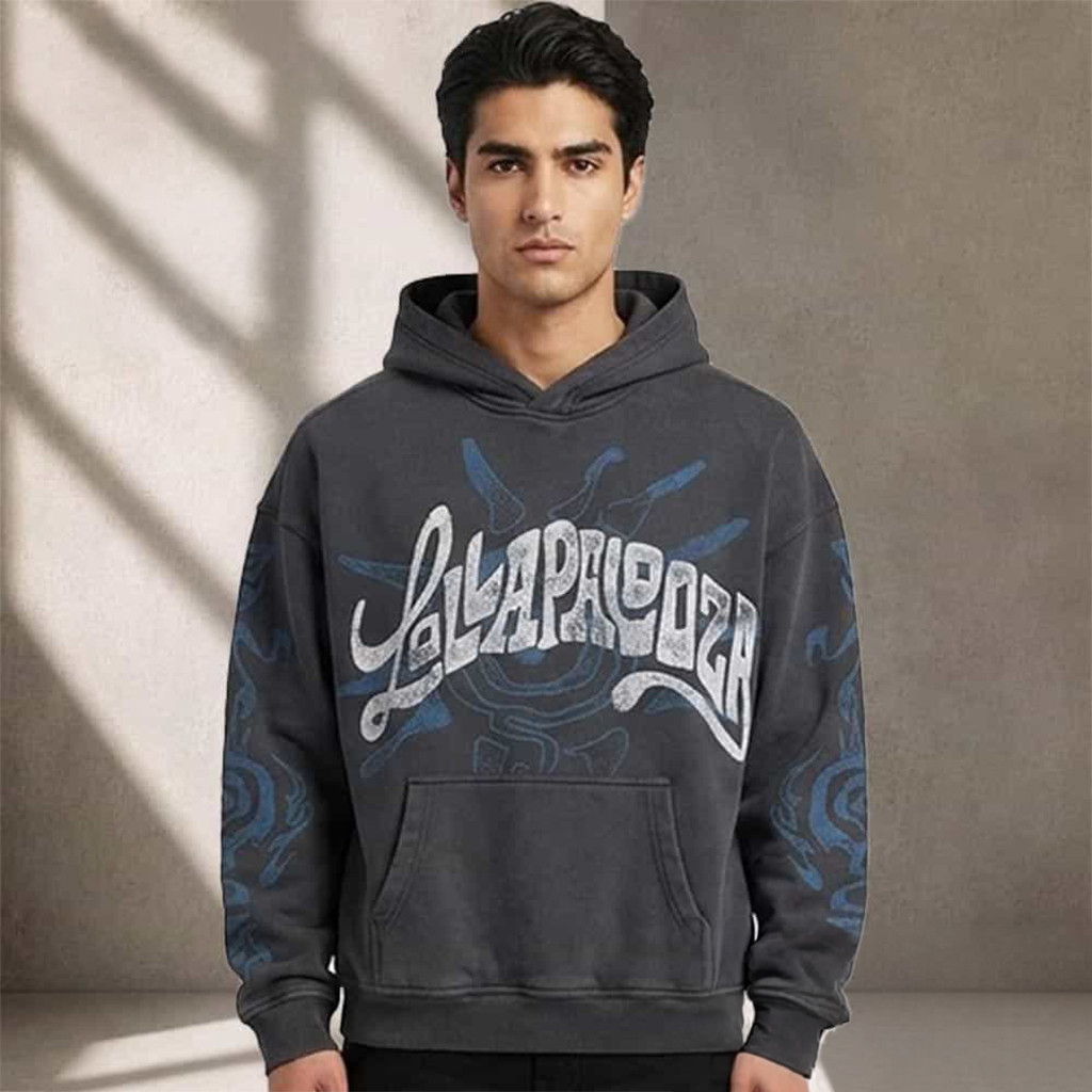 Lollapalooza Festival Chicago 2026 Hollister x Lolla Hoodie Lollapalooza Merch Friends Gift