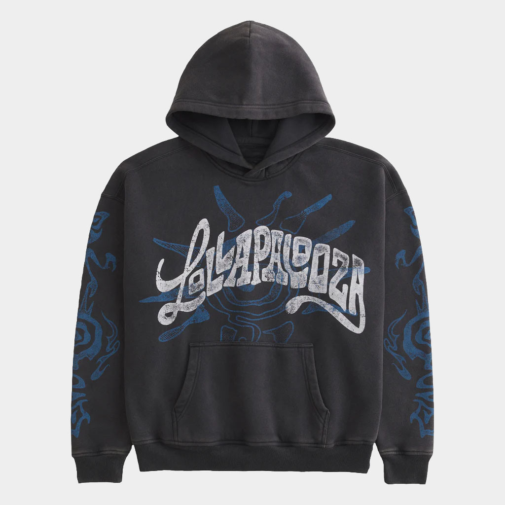 Lollapalooza Merch 2026 Hollister X Lolla Hoodie Gift Ideas For Music Lovers