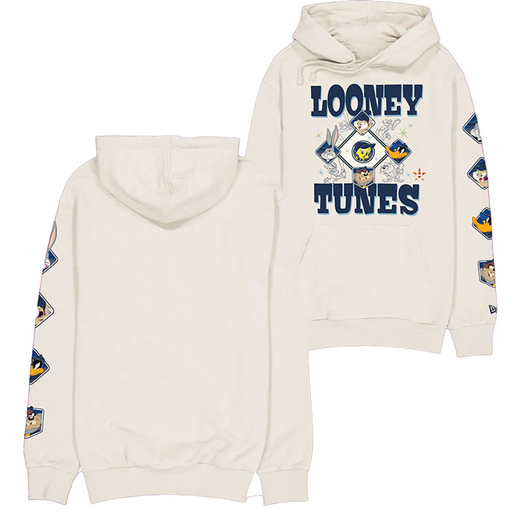 Looney Tunes X Baseball Collection Looney Tunes Diamond Chrome Hoodie Fan Merch Gifts Ideas
