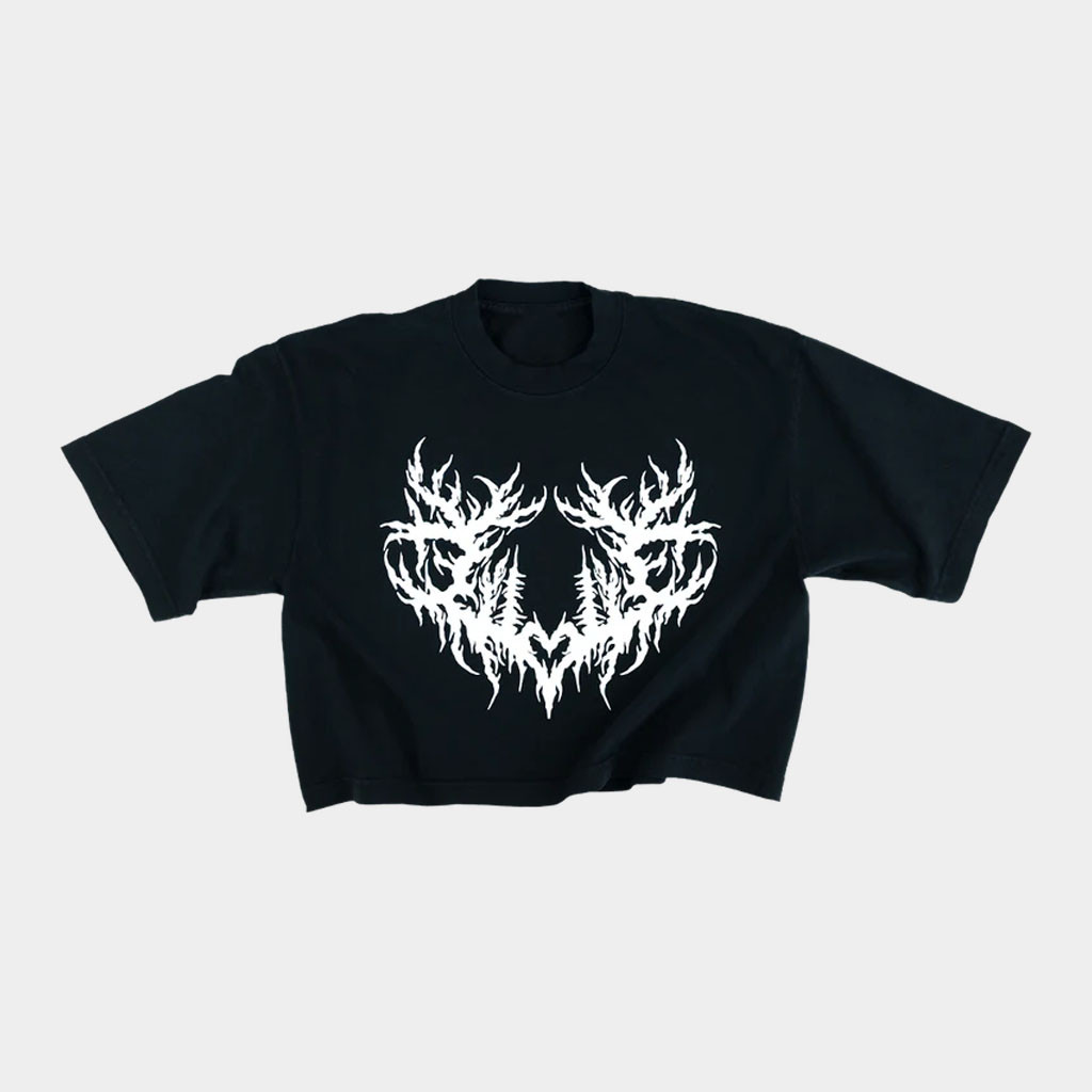 Lorna Shore Merch 2026 Lorna Shore Heart Sigil Crop Top Best Gift For Sisters