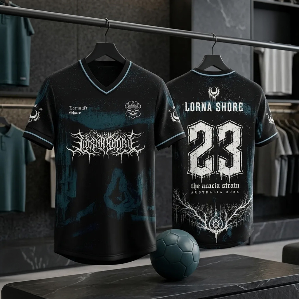 Lorna Shore X The Acacia Strain Australia 2026 Jersey Shirt Fan Merch Gifts For Brothers