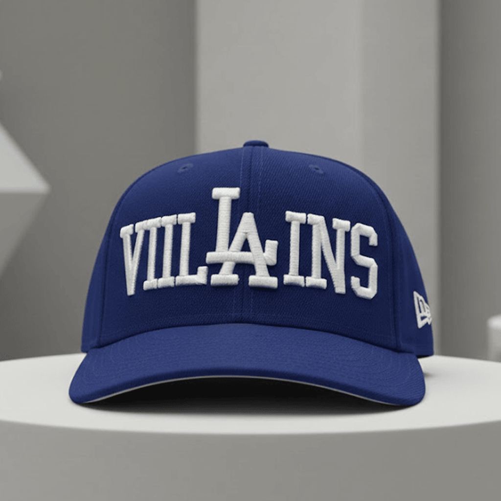 Los Angeles Baseball VILLAINS LA Logo Hat Embroidered Gifts For Baseball Fans - Image 2