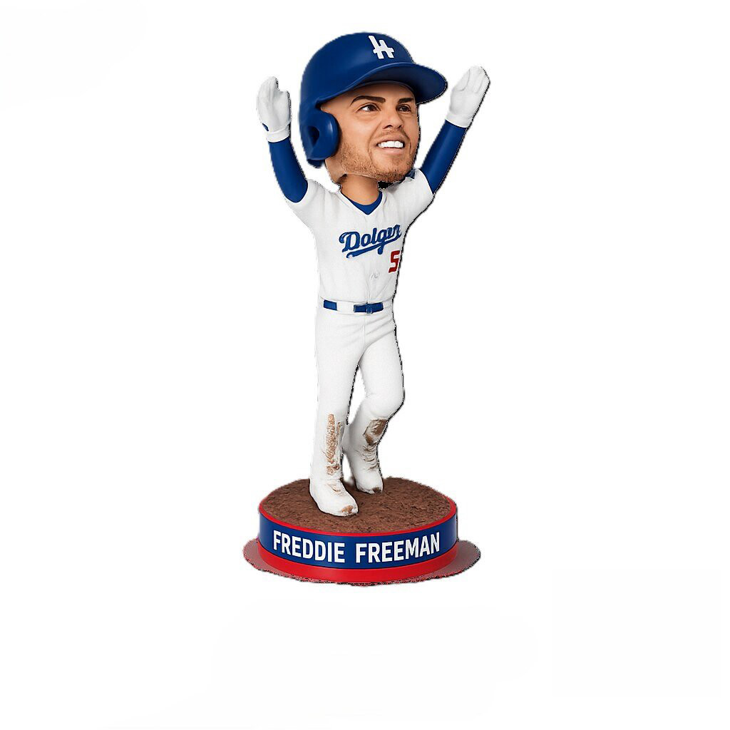 Los Angeles Dodgers Freddie Freeman 18th Inning Walk Off Figurine LA Dodgers Merch Fan Gifts
