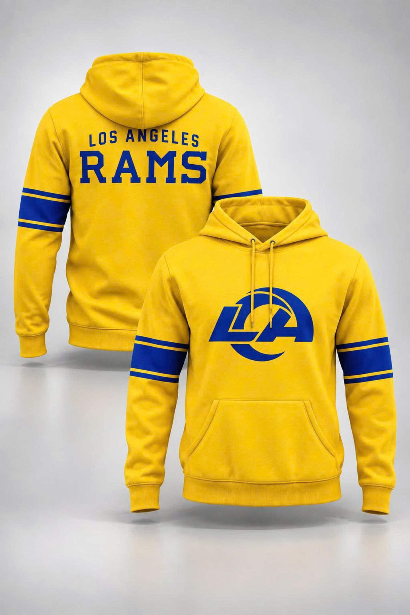 Los Angeles Rams 2026 Classic Sol Hoodie LA Rams Merch American Football Present Ideas