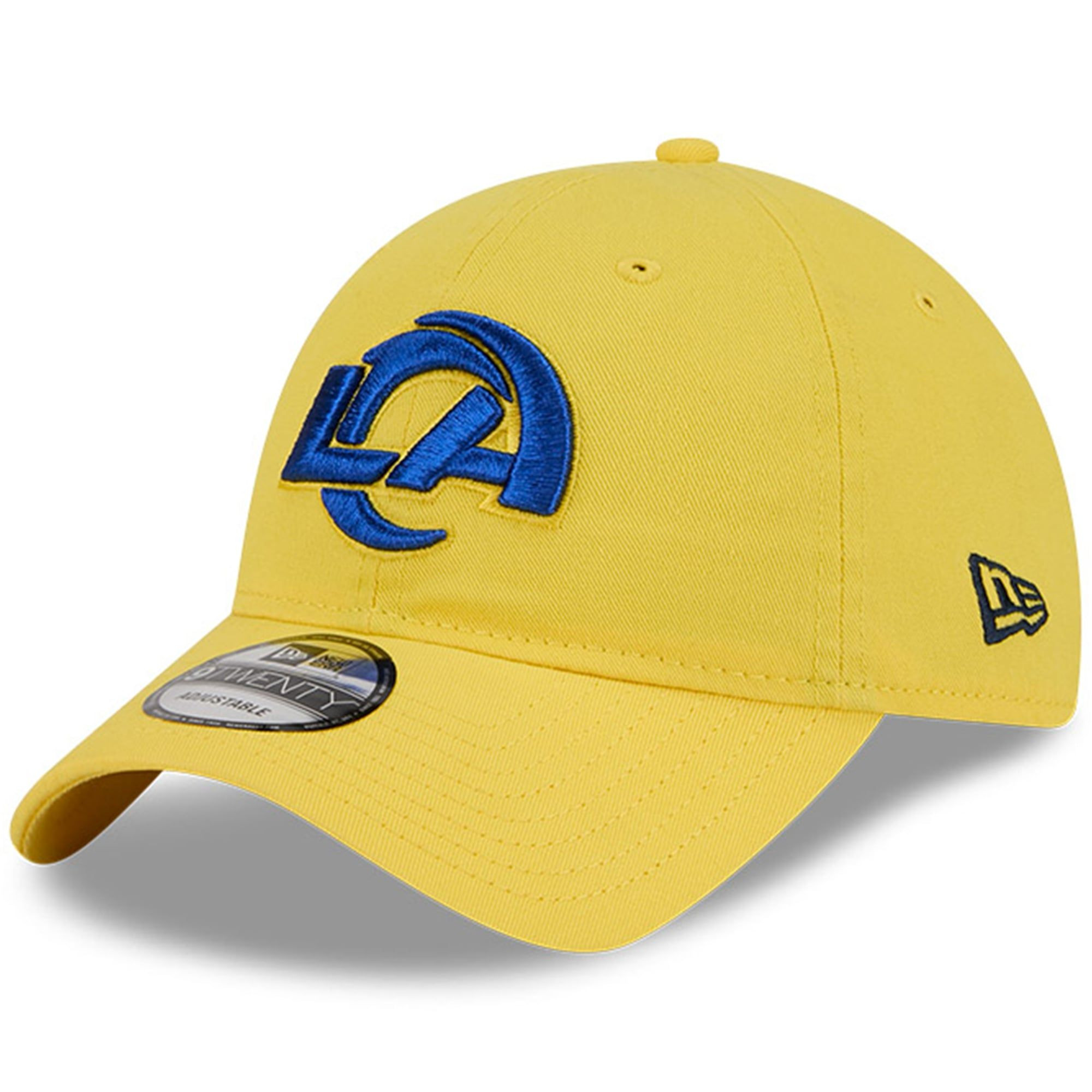 Los Angeles Rams Hat Gold NFL Rivalries Merch Adjustable Cap Best Football Gift Ideas