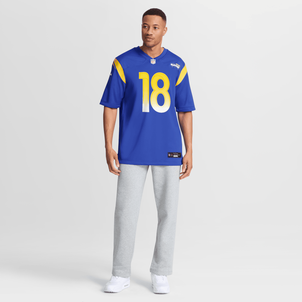 Los Angeles Rams Merch - Men's Terrance Ferguson Royal Team Game Jersey - Football Fan Birthday Gift