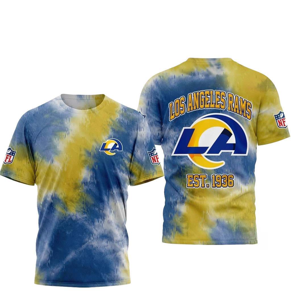 Los Angeles Rams Sunday Legends Tie Dye Shirt Rams Merch Best Gift For Football Lovers