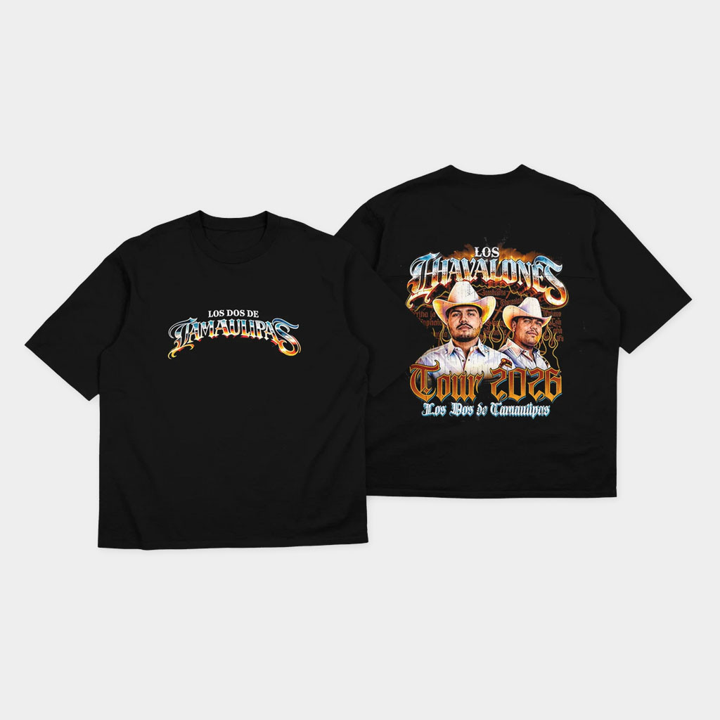 Los Dos De Tamaulipas Merch 2026 Los Chavalones T-Shirt Cool Gift For Music Lover