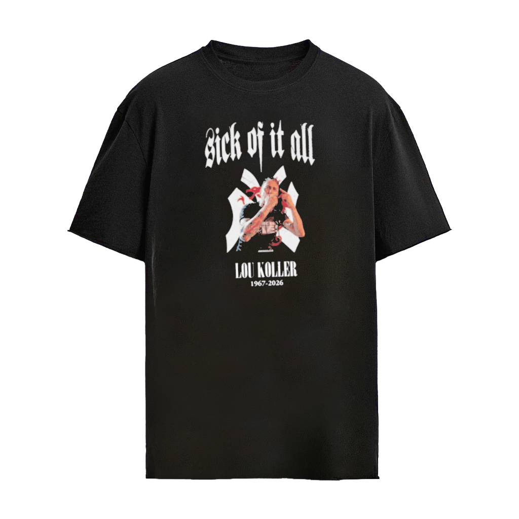 Lou Koller Forever Loud Forever Remembered Sick Of It All Memorial Tee