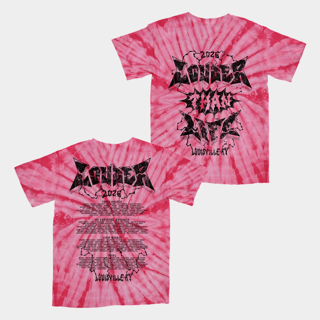 Louder Than Life Merch 2026 Banger Tie Dye T-Shirt Rock Festival Tour Dates Shirt Fan Gifts