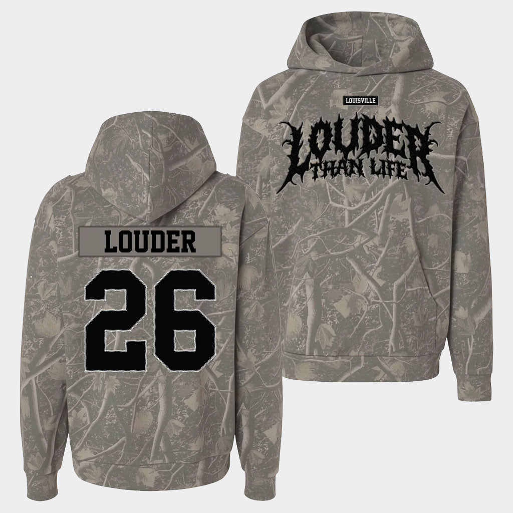 Louder Than Life Merch 2026 Death Metal Camo Hoodie Presents For Concert Lovers