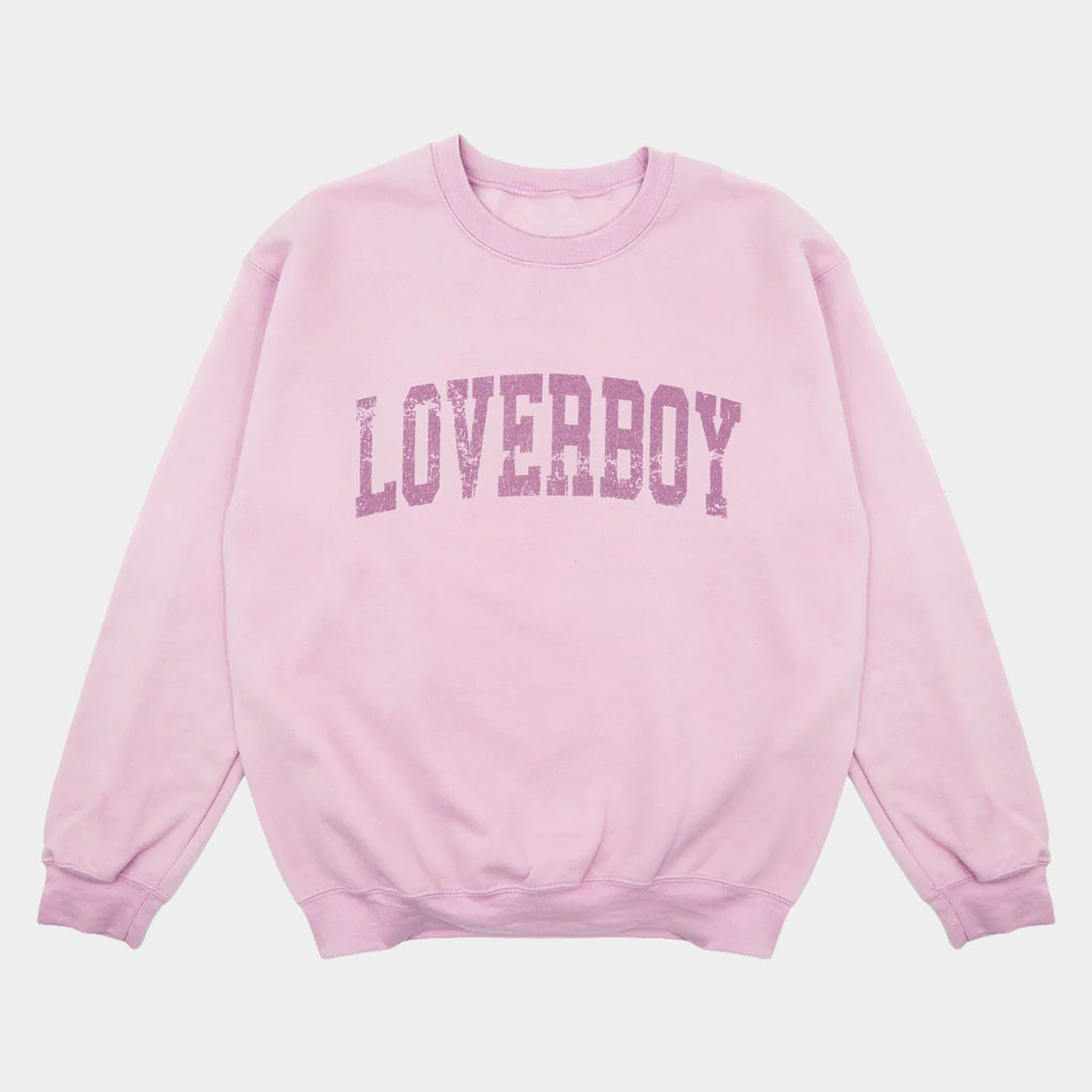 Loverboy Merch 2026 Loverboy University Crewneck Sweatshirt Gift Ideas For Her