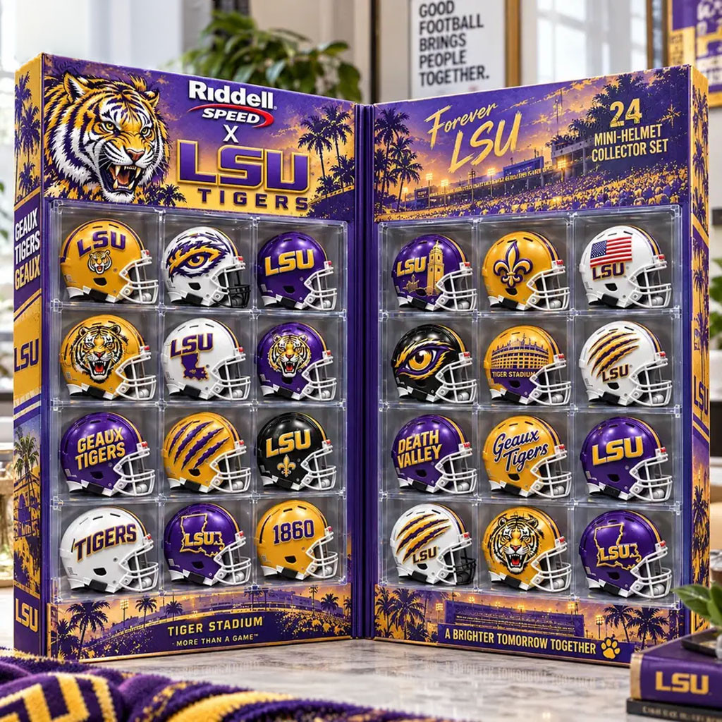 LSU Tigers Advent Calendar 2026 Christmas Ornament LSU Tigers Merch Gift For Football Fans