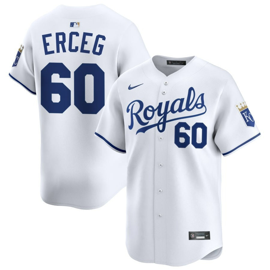 Lucas Erceg Kansas City Royals 2025 Home Limited Jersey - White