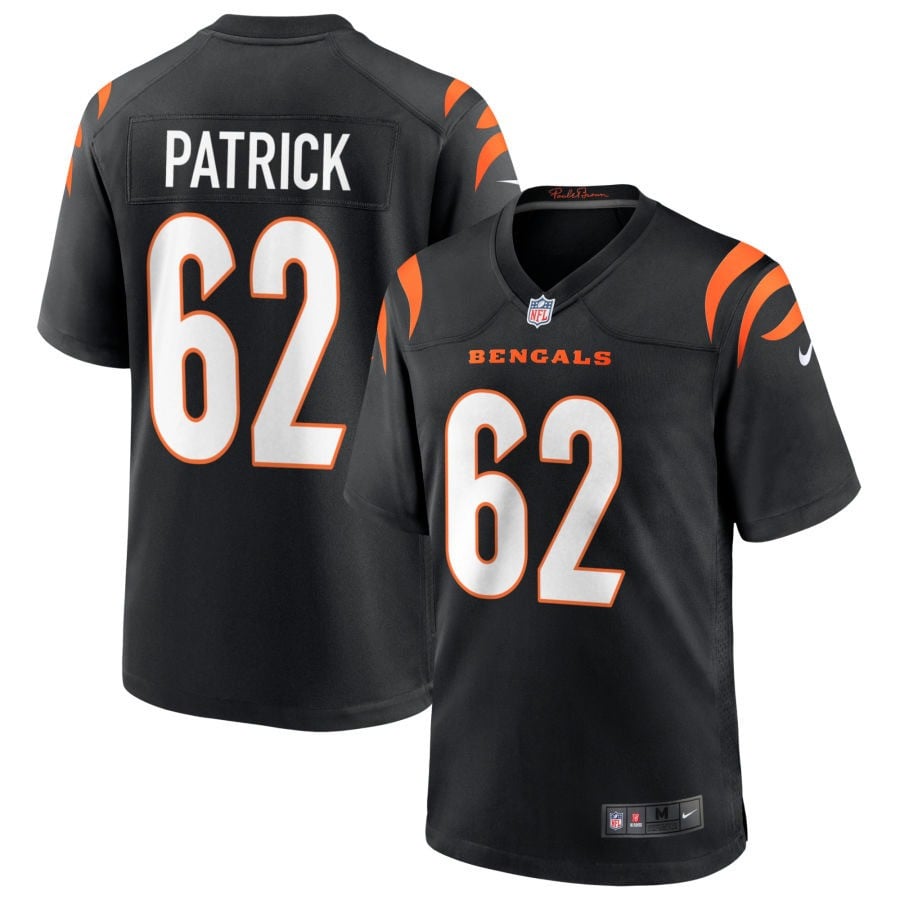 Lucas Patrick Cincinnati Bengals 2025 Game Jersey - Black