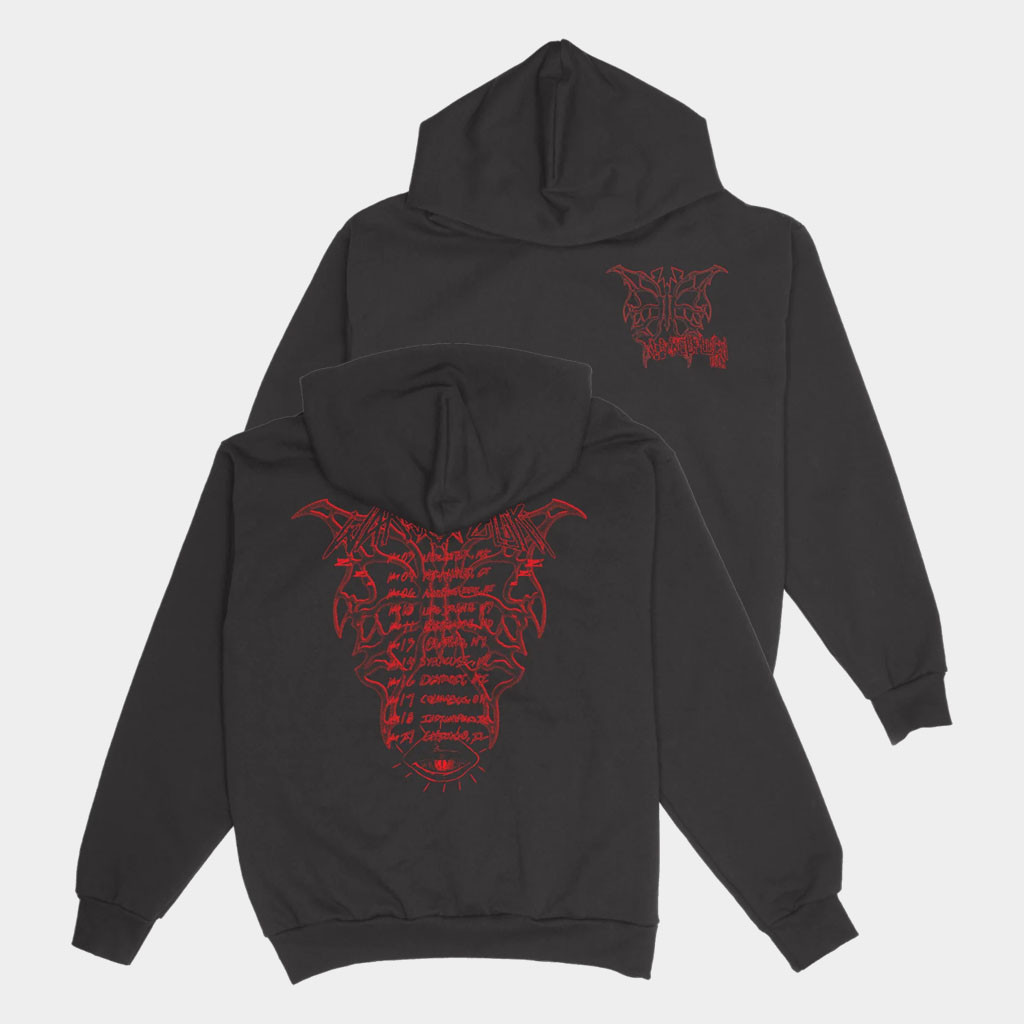Lucki Merch WakeUpTour Hoodie Lucki Tour Merch Gifts Ideas For Rap Lovers