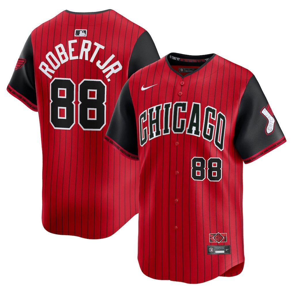 Luis Robert Jr. Chicago White Sox 2025 City Connect Limited Jersey - Red/Black