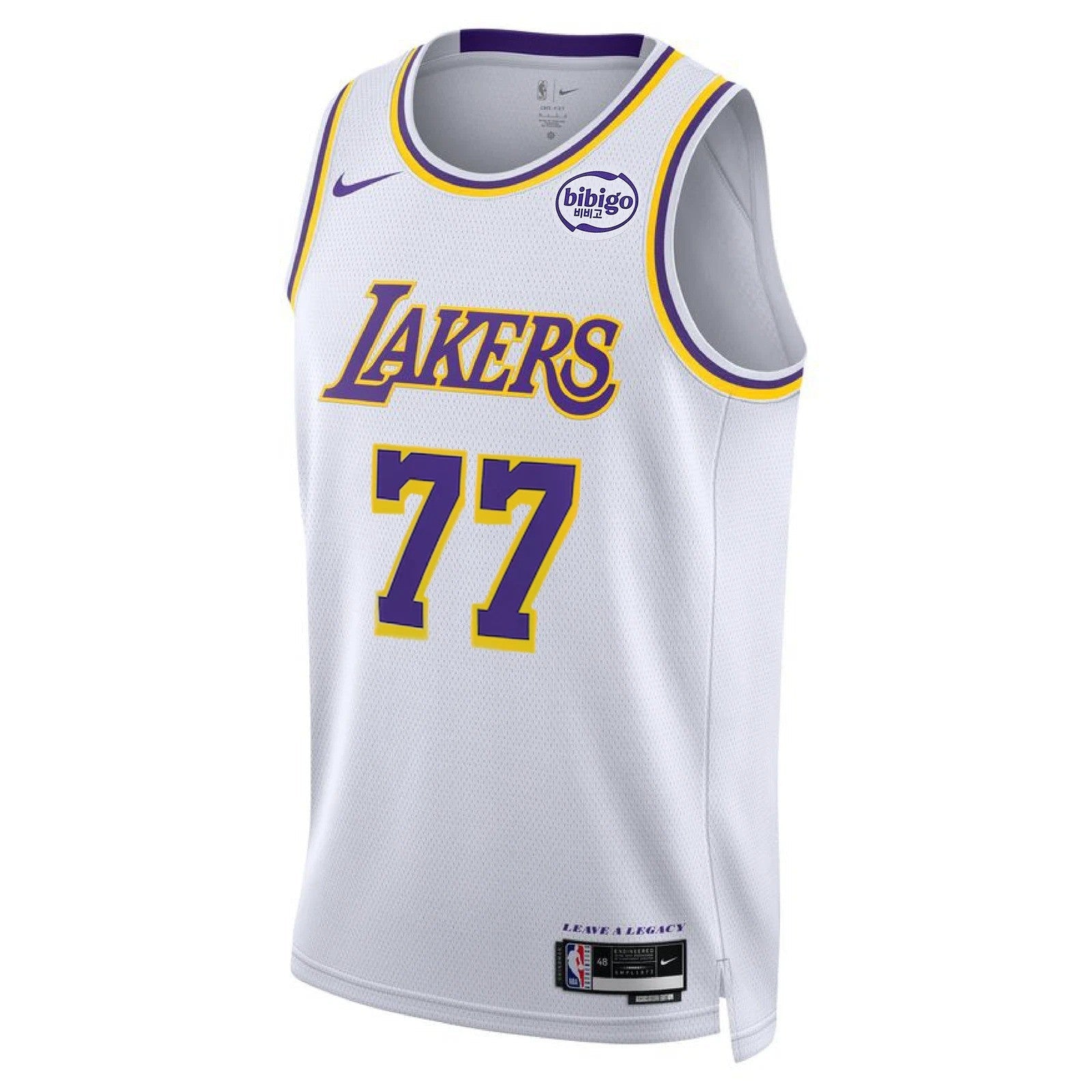 Luka Doncic Los Angeles Lakers 2025 Swingman Jersey Association - White