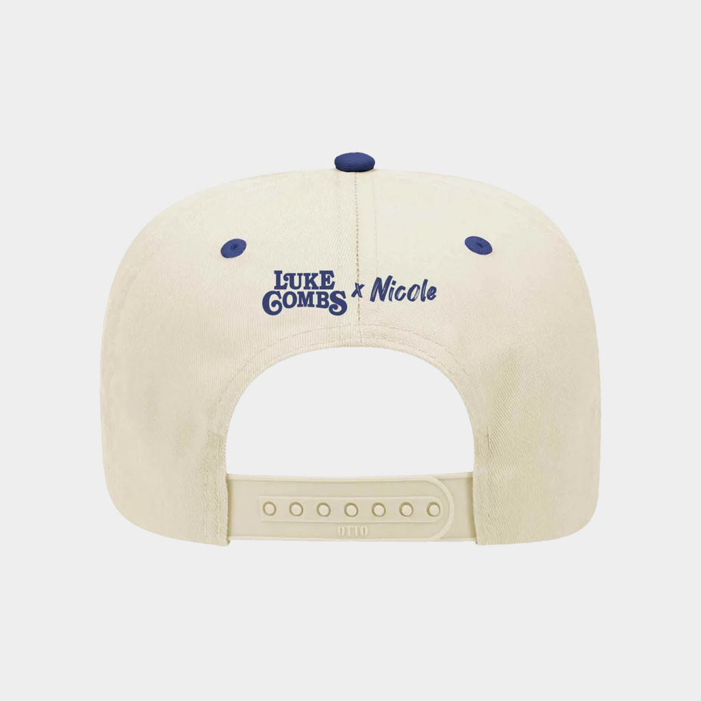 Luke Combs Merch Luke X Nicole Summer 2026 Be By You Hat Embroidered Gift For Country Fans - Image 2