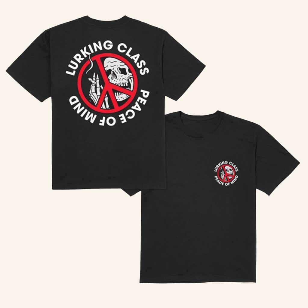 Lurking Class Merch Peace Of Mind Black T-Shirt Good Christmas Gifts For Men