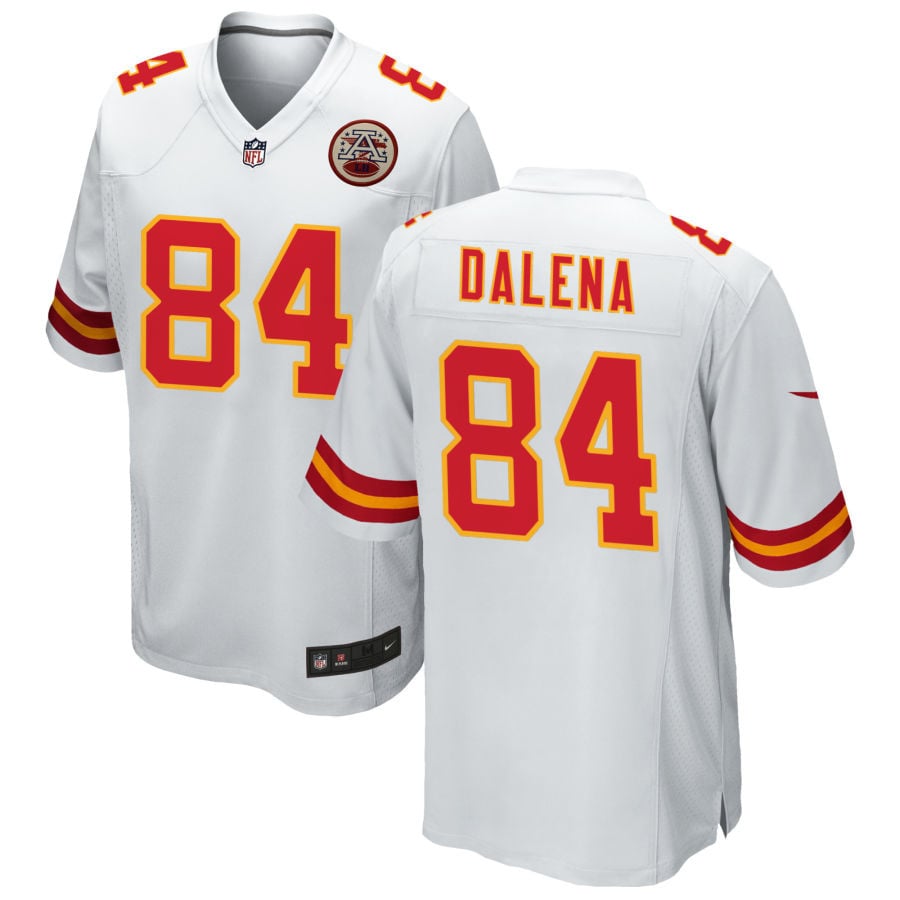 Mac Dalena Kansas City Chiefs 2025 Game Jersey - White