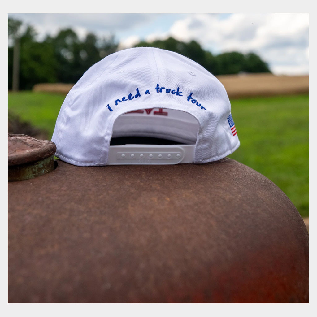 Maddox Batson Merch 2026 MB I Need A Truck Tour Hat Embroidered USA Flag Hat Gift For Brothers - Image 2